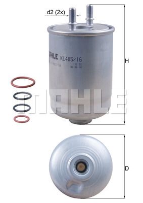 WILMINK GROUP Polttoainesuodatin WG1426314